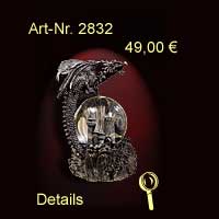 Lampe mit Drachen