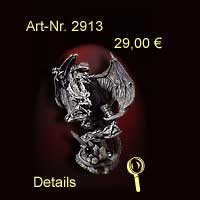 Lampe mit Drachen
